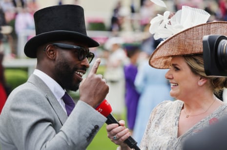 Η Tinie Tempah πήρε συνέντευξη από τη Hayley Moore στο Royal Ascot.
