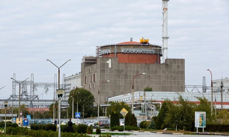 The Zaporizhzhia nuclear plant in south-eastern Ukraine