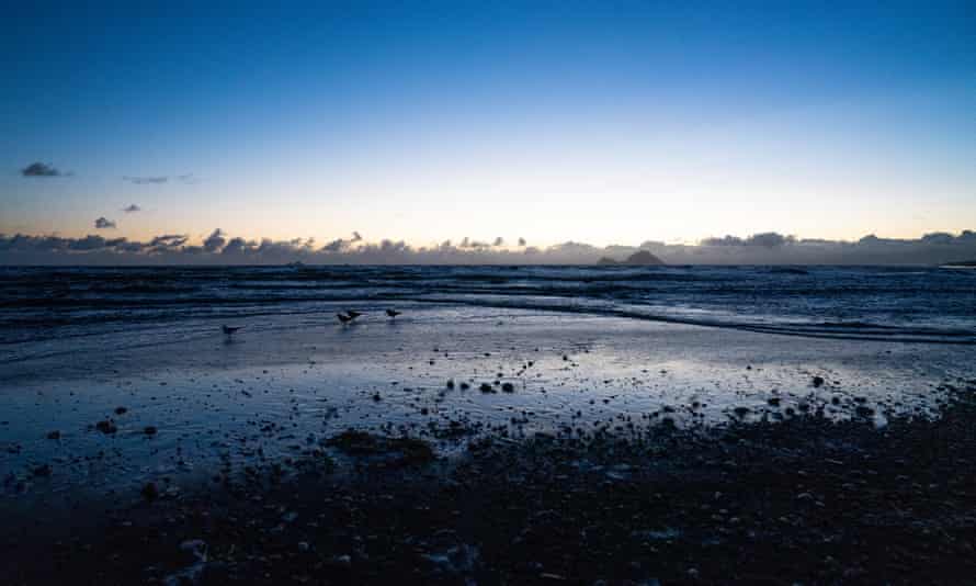 The beach at Matatā.