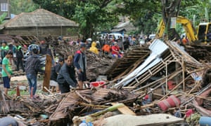 Anak Krakatau Tsunami In Pictures World News The Guardian