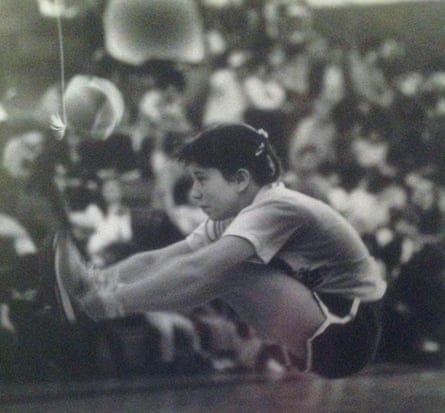 a person jumping