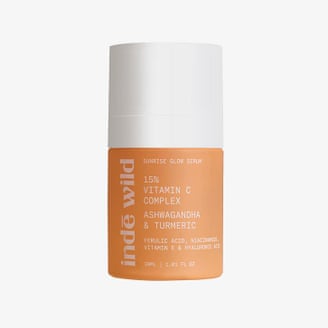 Indē Wild Vitamin C Sunrise Glow Serum.