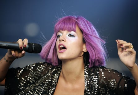 Lily Allen in 2009.
