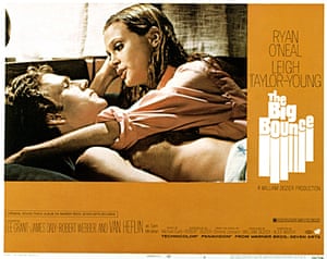 O’Neal with Leigh Taylor-Young, his second wife, in a poster for 1969’s The Big Bounce