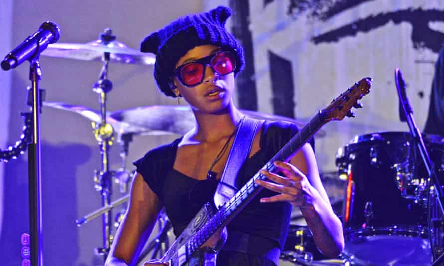 Willow Smith performs at the Electric Ballroom in London.
