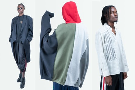 Return to Sender: Bobby Kolade's new collection upcycles Uganda's  secondhand clothing for the Global North