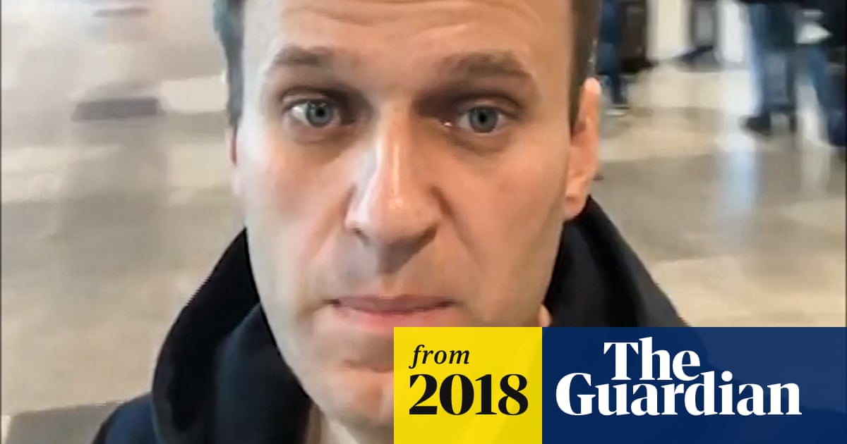 Kremlin critic Alexei Navalny flies out of Russia after ban lifted