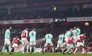 Lacazette scores from the penalty.