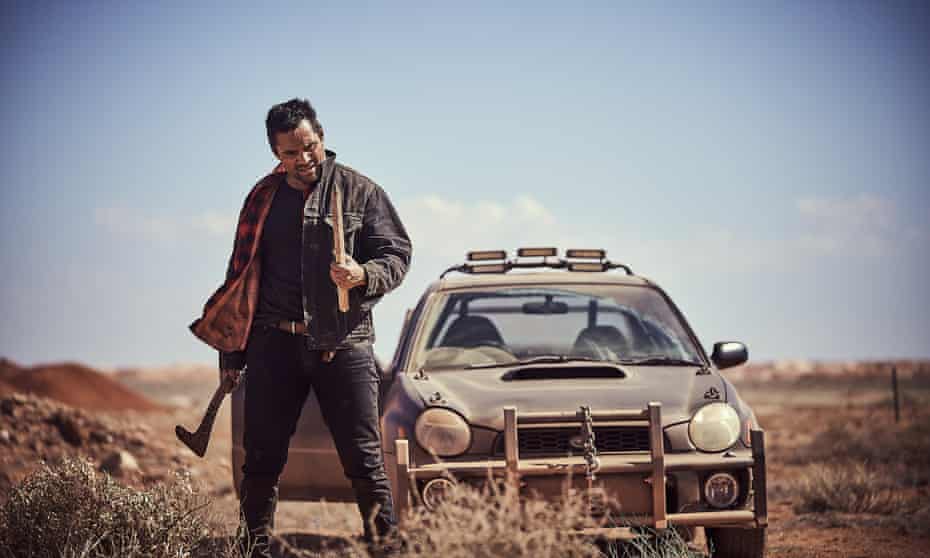 Rob Collins as Firebite protagonist Tyson, who is fighting a war with vampires who can also be taken down by a boomerang to the heart.