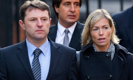 Gerry and Kate McCann at inquiry into press regulation and phone hacking, conducted by Lord Justice Leveson, Royal Courts of Justice, London, Britain - 23 Nov 2011