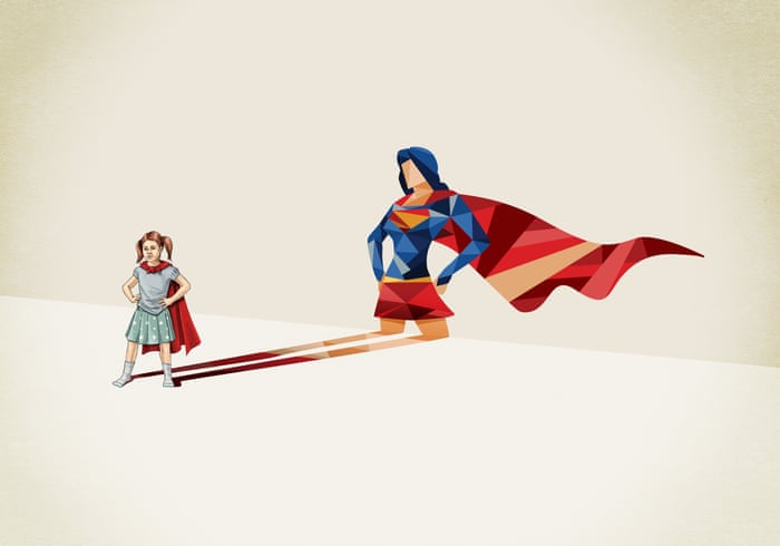 Children S Shadows As Superheroes In Pictures Art And Design The Guardian