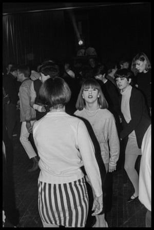 Mod revivalists at Notre Dame hall in Leicester Square, London, in 1983