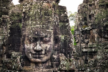 Bayon Temple in Angkor, Cambodia.