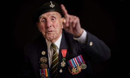 Ken Cooke pointing