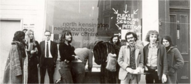 North Kensington Law Centre started life in 1970, occupying a former butcher’s shop.