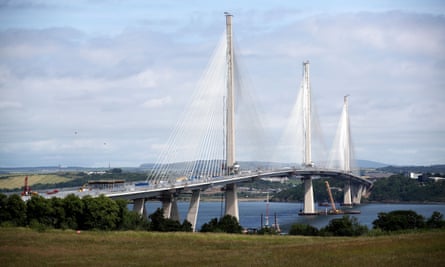 The Queensferry Crossing bridge opens to traffic today.