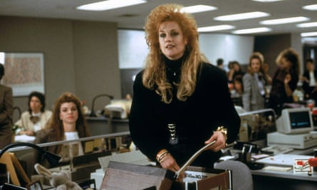 Melanie Griffith in Working Girl.