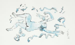 One of Blake’s mother and baby illustrations.