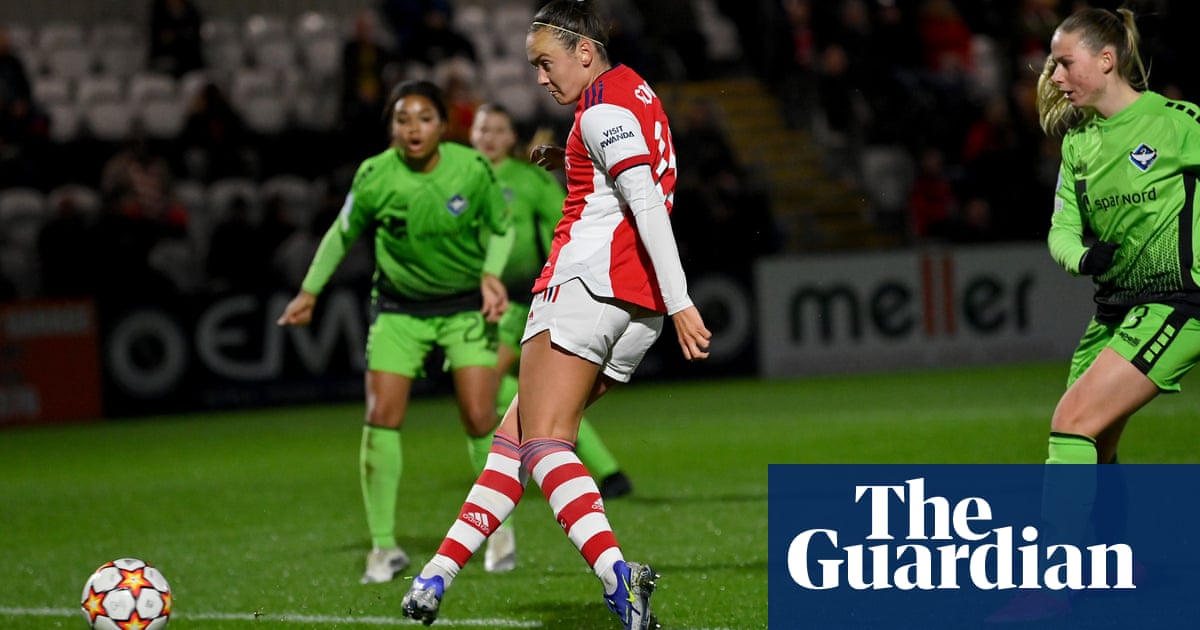 Arsenal close in on Women’s Champions League last eight with win over HB Køge