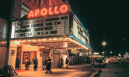 Apollo Theatre on 125th Street, Harlem, New York.
