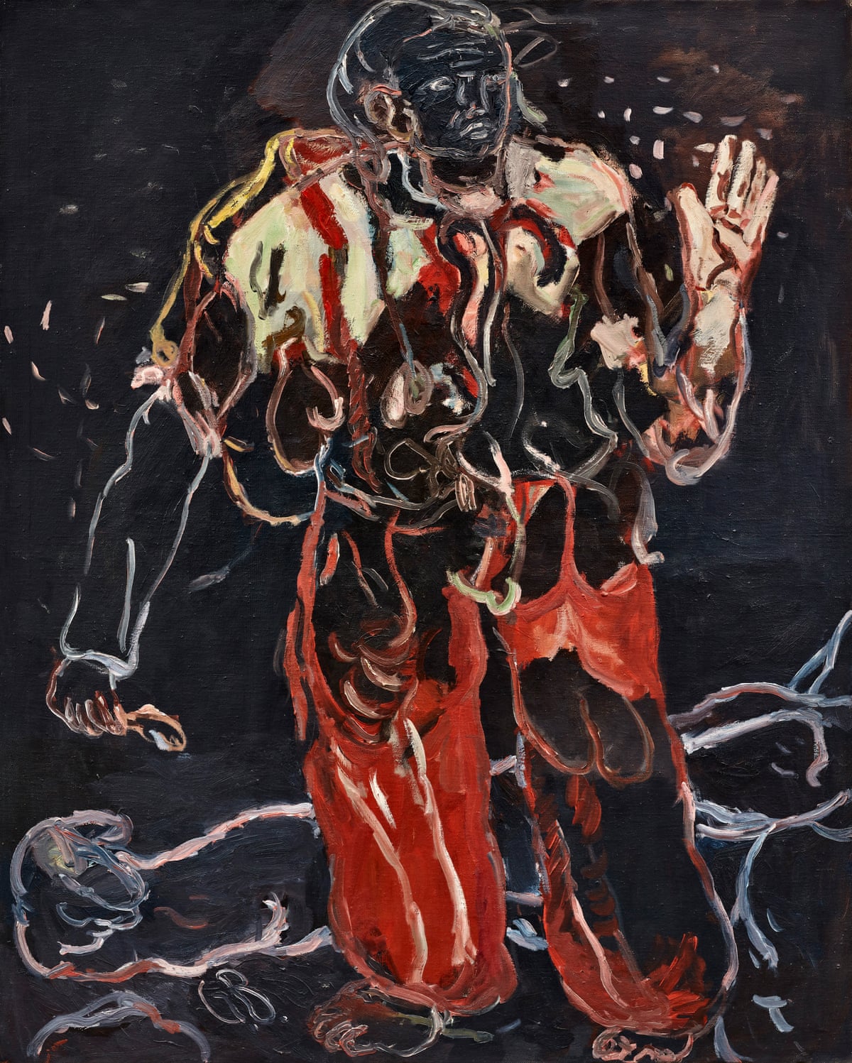 Georg Baselitz, Schwarzgrundig (Black Grounded), 1966.