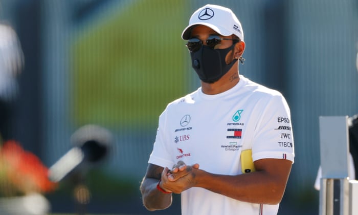 Hamilton Hopes F1 Is United In Protest As Perez Tests Positive For Covid 19 Sport The Guardian