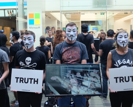 The Cube of Truth at Martin Place