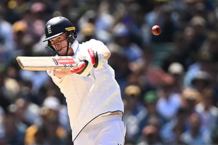 Zak Crawley bats at the MCG in 2025