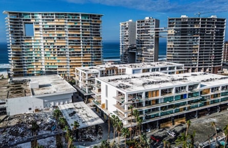 essay about mexico city An aerial view of damaged buildings in an area affected by Hurricane Otis in Acapulco, Guerrero State, on 24 November.