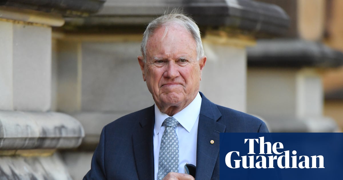 Portrait of former federal Liberal MP and NSW minister Bruce Baird