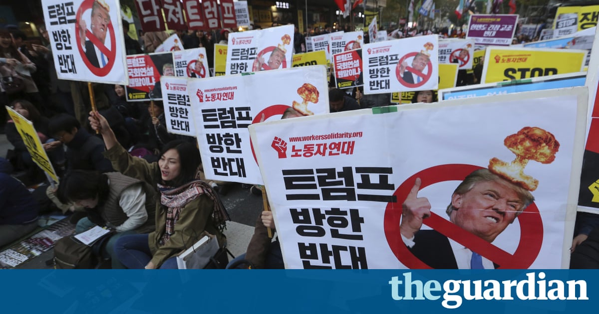 North Korea looms large as Donald Trump embarks on Asia trip