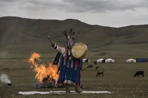 Um ritual de fogo