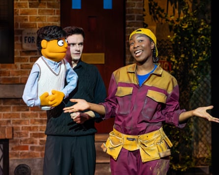 ‘It has an innocence to it’ … Noah Harrison with Princeton and Dionne Ward-Anderson as Gary Coleman.