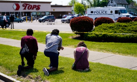 The Tops Friendly Market in Buffalo, where 10 people were killed in the attack.
