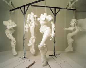 Cyborg W1-W4, 1998, by Lee Bul.