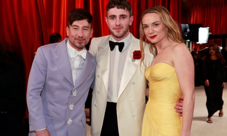 Barry Keoghan, Paul Mescal et Kerry Condon aux Oscars.