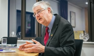 The first minister of Wales, Labour’s Mark Drakeford.