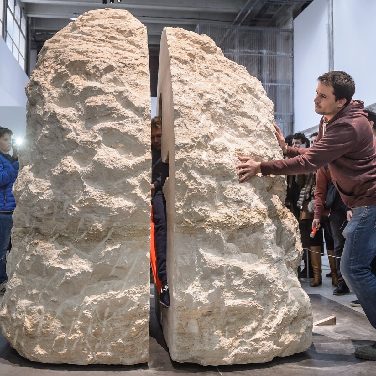 French Artist Living Inside A Rock Surrounded By Excrement I Feel Completely At Ease France The Guardian French Artist Living Inside A Rock Surrounded By Excrement I Feel Completely At Ease France The Guardian