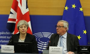 Theresa May and President of European Commission Jean-Claude Juncker at the European Commission on 11 March 2019 in Strasbourg, France. 3557.jpg?width=300&quality=85&auto=forma