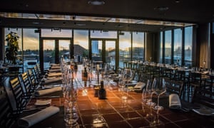 Tramonto, rooftop restaurant and lounge, Carlsberg City District, Copenhagen, Denmark.