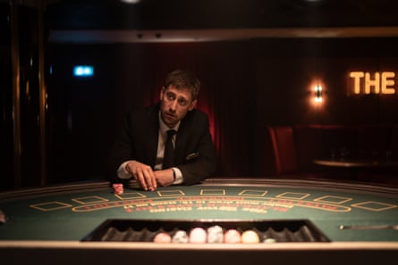 Skimming the takings … Socha as Matty in The Cage.