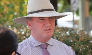 Barnaby Joyce is under fire because of an $80m Murray-Darling water buyback deal he approved as water minister in 2017