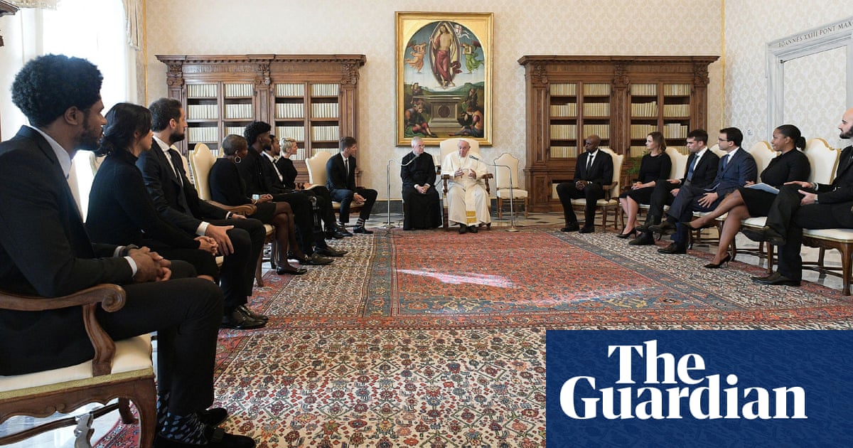 Pope salutes NBA champions for work on racial justice during Vatican meeting