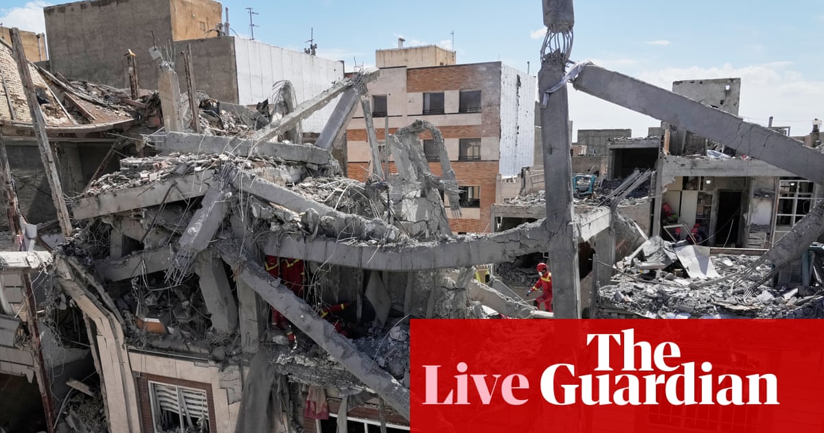 Middle East crisis live: Israel to ‘intensify’ strikes on Iran, says defence minister