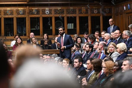 Jeevun Sandher speaking in the Commons