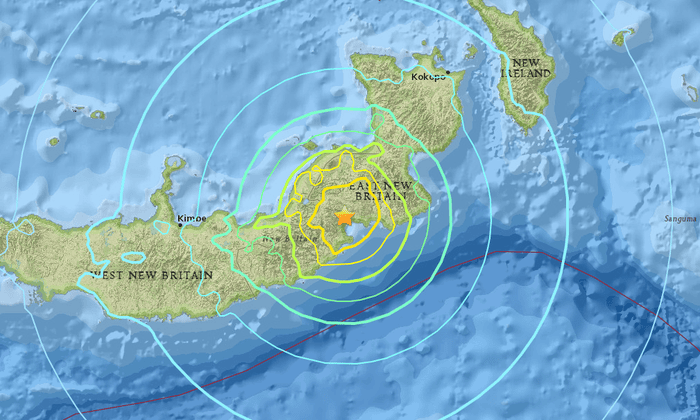 Earthquake Off Papua New Guinea Sparks Local Tsunami Warning