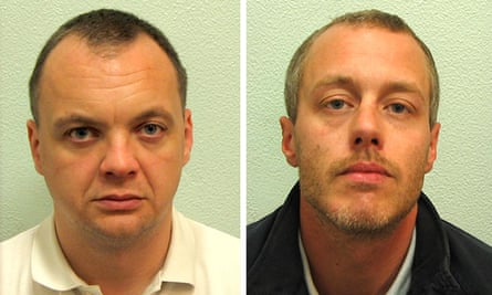 Gary Dobson, left, and David Norris were convicted of Stephen’s murder in 2012.
