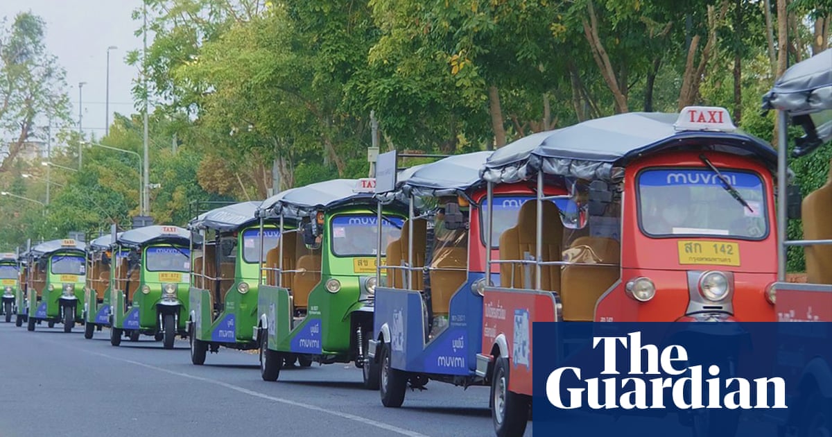 Thailand’s tuk-tuks go green amid rising demand for electric models