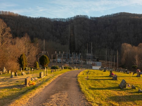 Cemetery in Webster county, West Virginia.