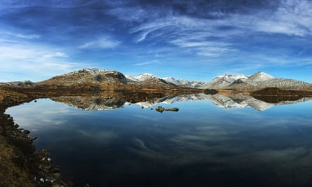 Rannoch Moor in Scotland.